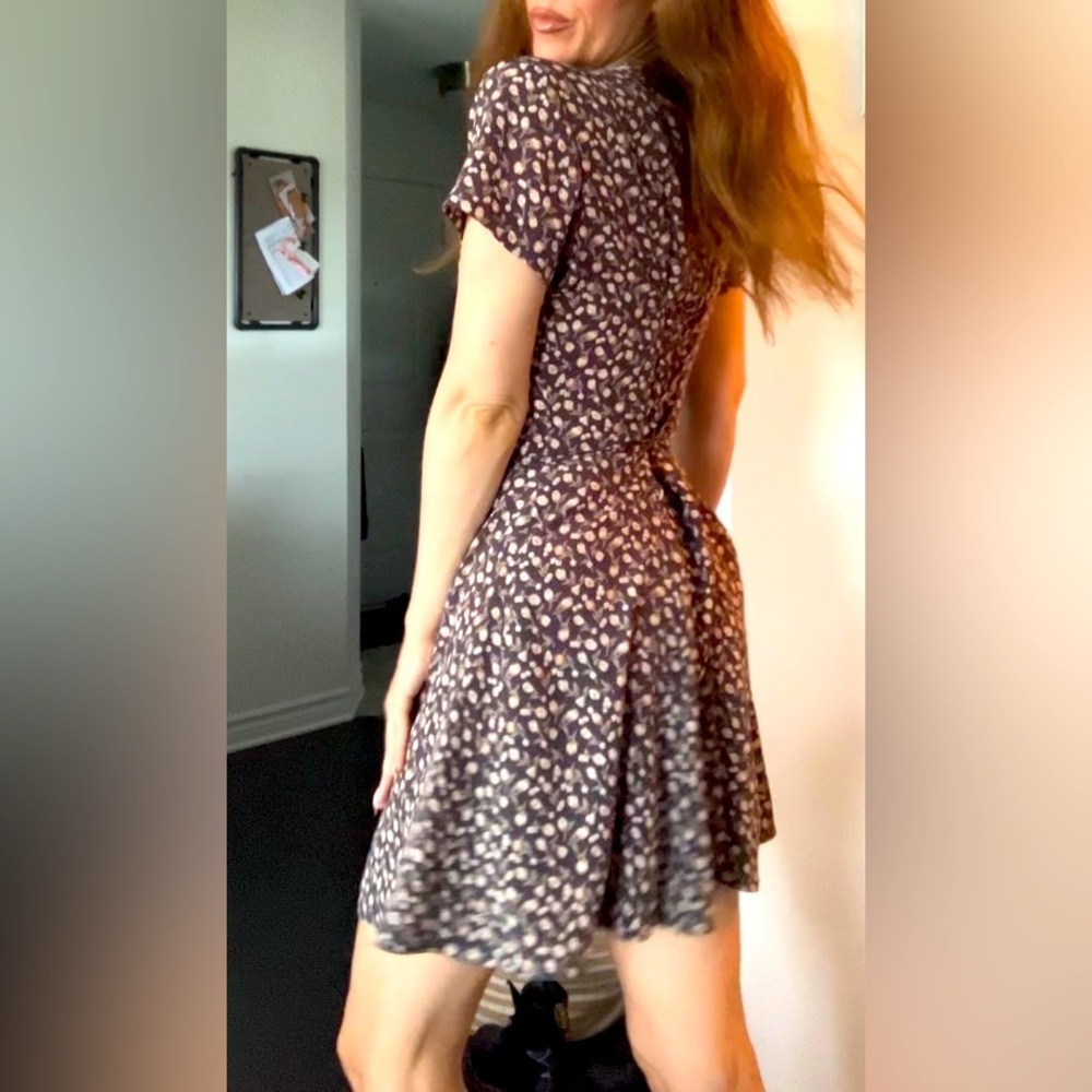 Vintage floral mini dress - Picture 6 of 13